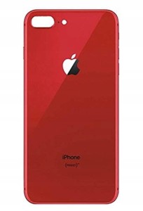 OBUDOWA KLAPKA SZYBKA TYŁ iPhone 8+ PLUS CZERWONA