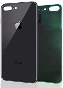 OBUDOWA KLAPKA SZYBKA TYŁ iPhone 8 PLUS 8+ CZARNA